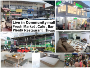 House in community mall, spacious 6 people, 3BR